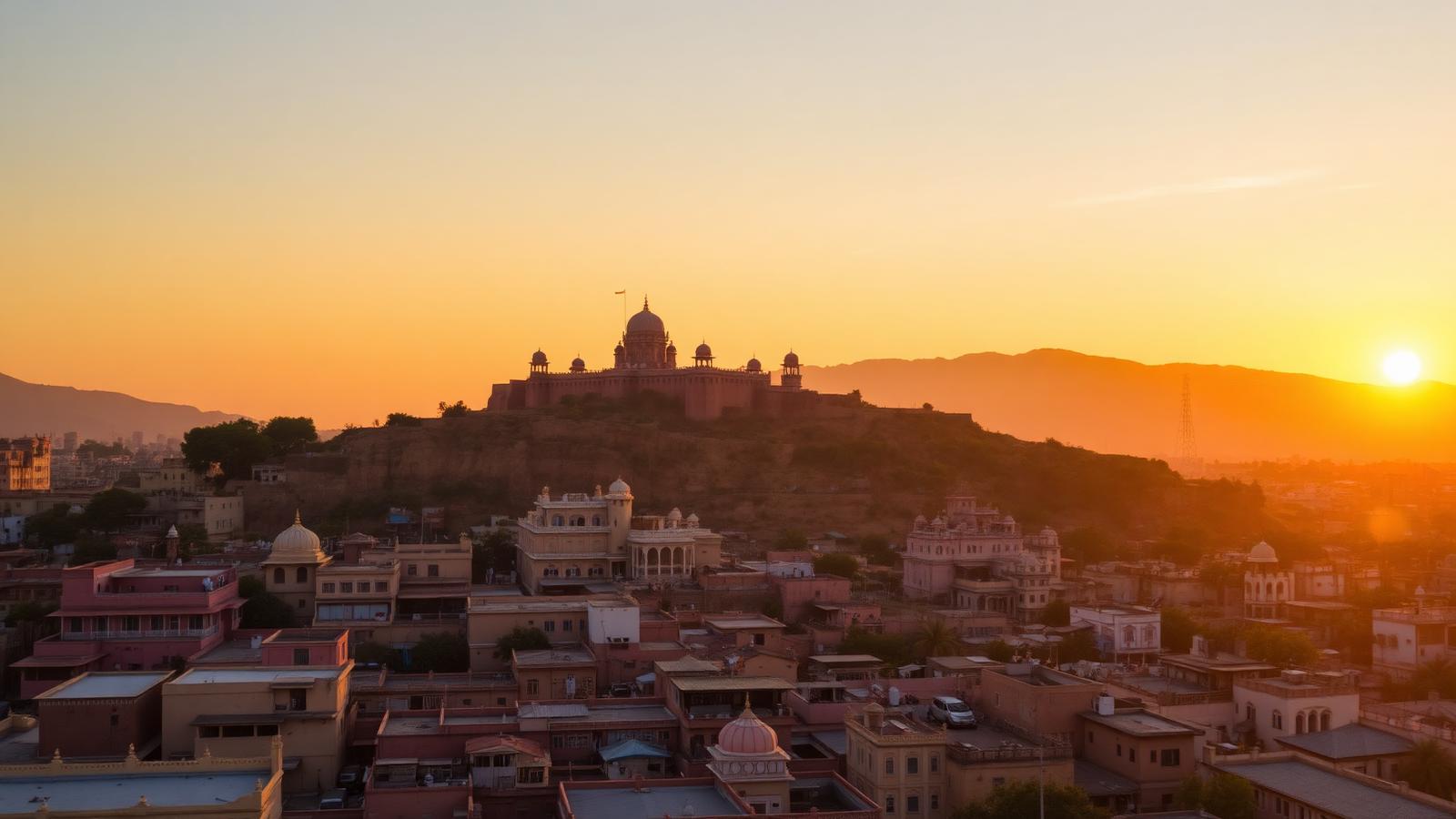 Jaipur skyline